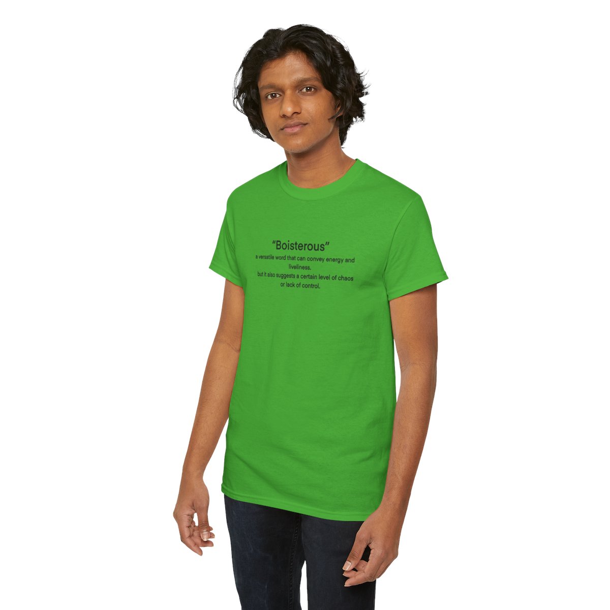“Boisterous” Definition Text Tee - Image 19