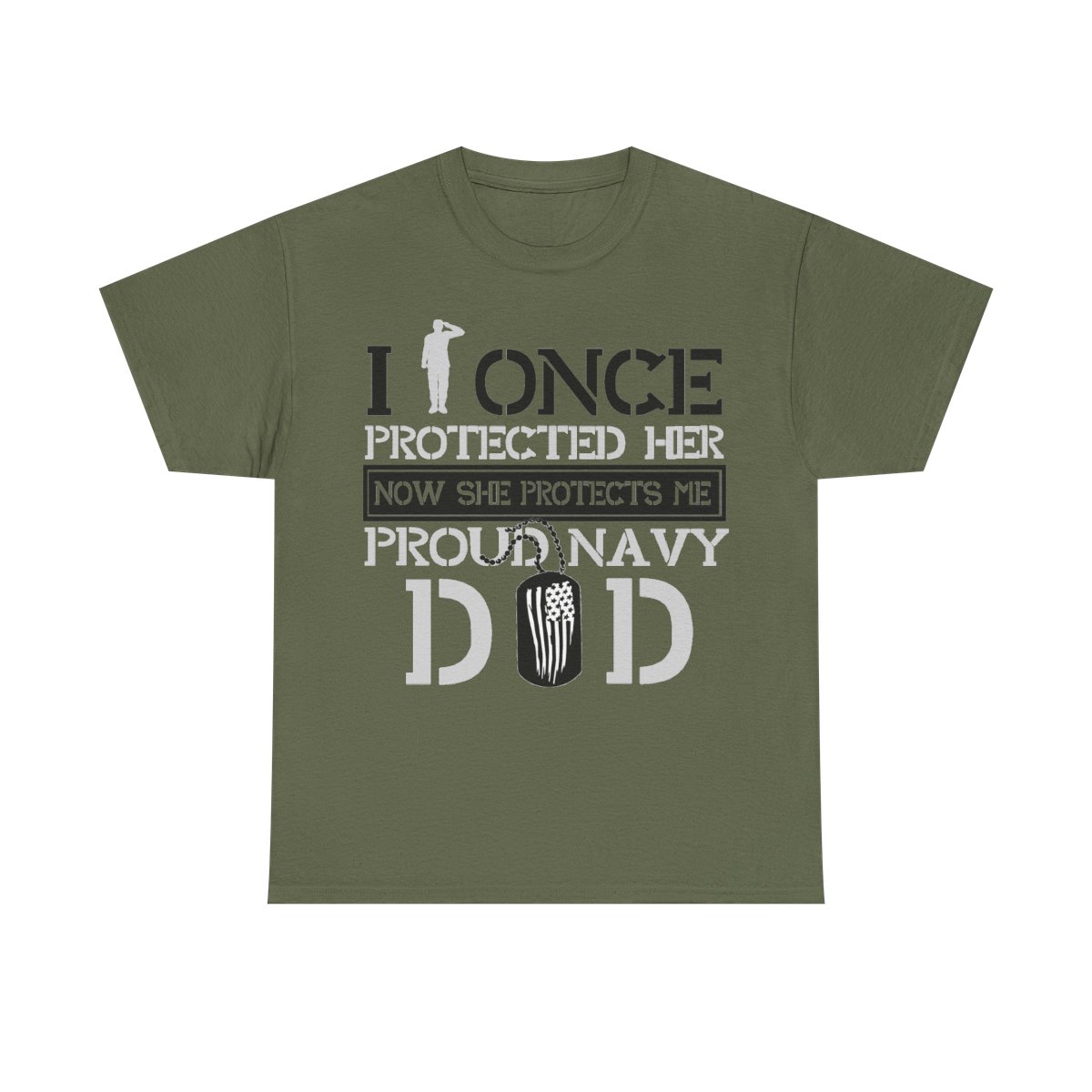 I once protected Her, now she protects me. Proud Navy Dad