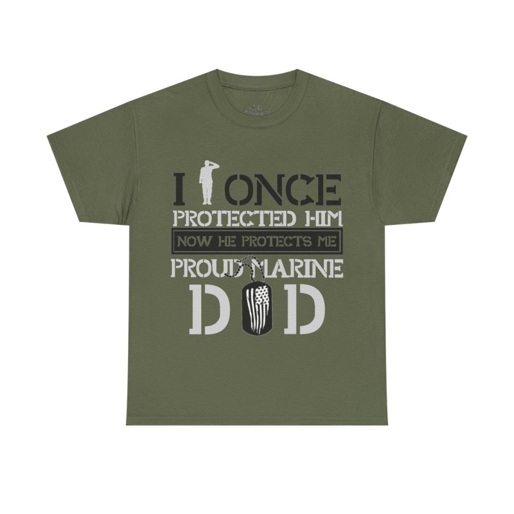 I once protected him, Now he Protects me. Marine Dad