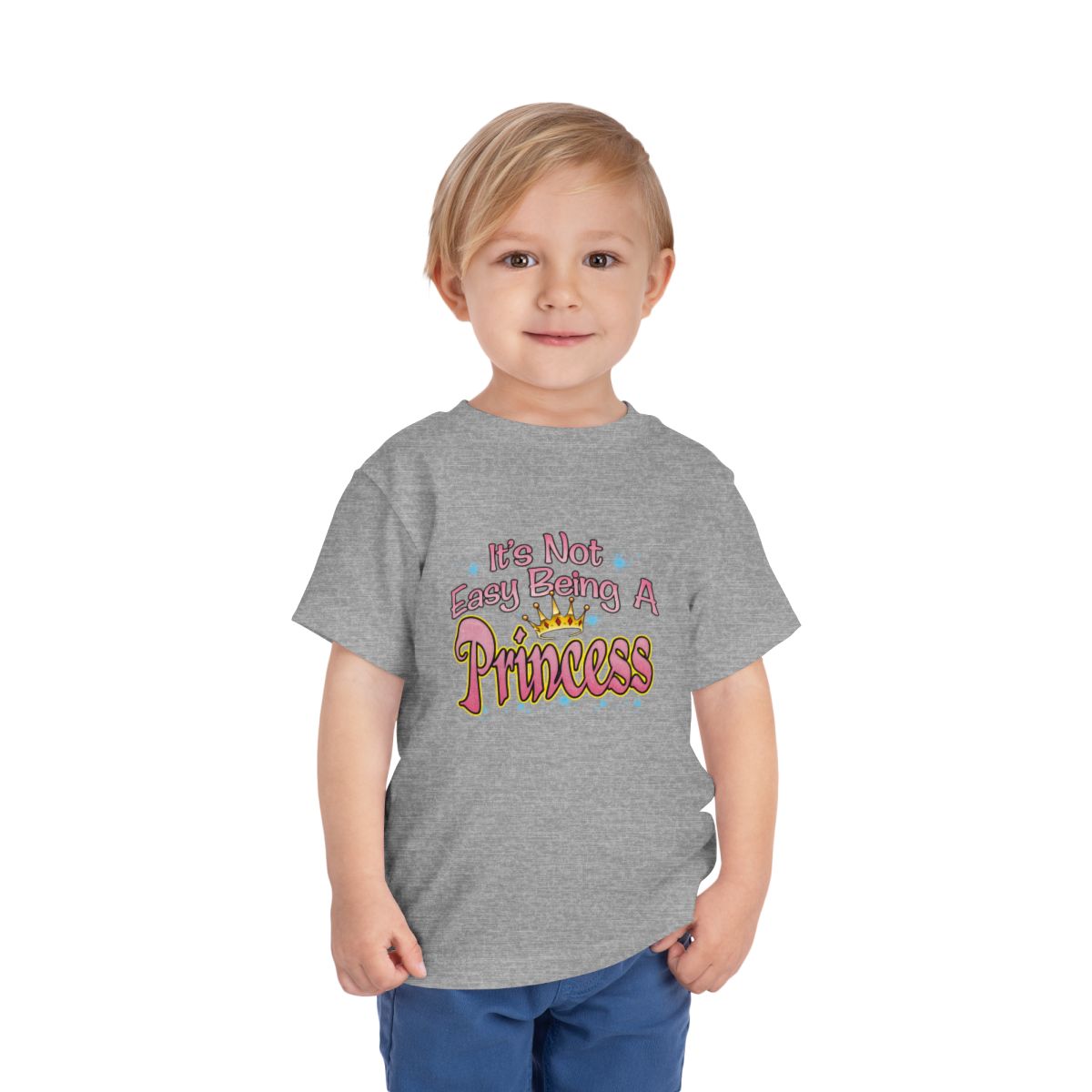 It’s Not Easy Being a Princess Toddler Tee | Cute Crown Graphic, Kids Shirt - Image 43